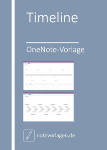 OneNote Timeline Vorlage - NoteVorlagen.de
