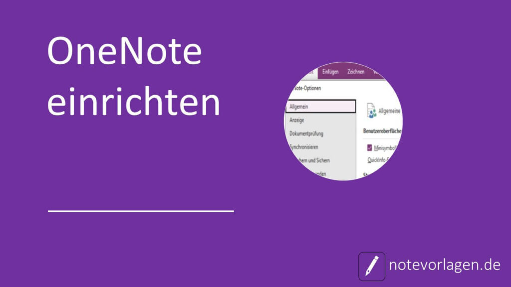 Onenote Einrichten Mit Dieser Anleitung Klappt`s Notevorlagende 3932